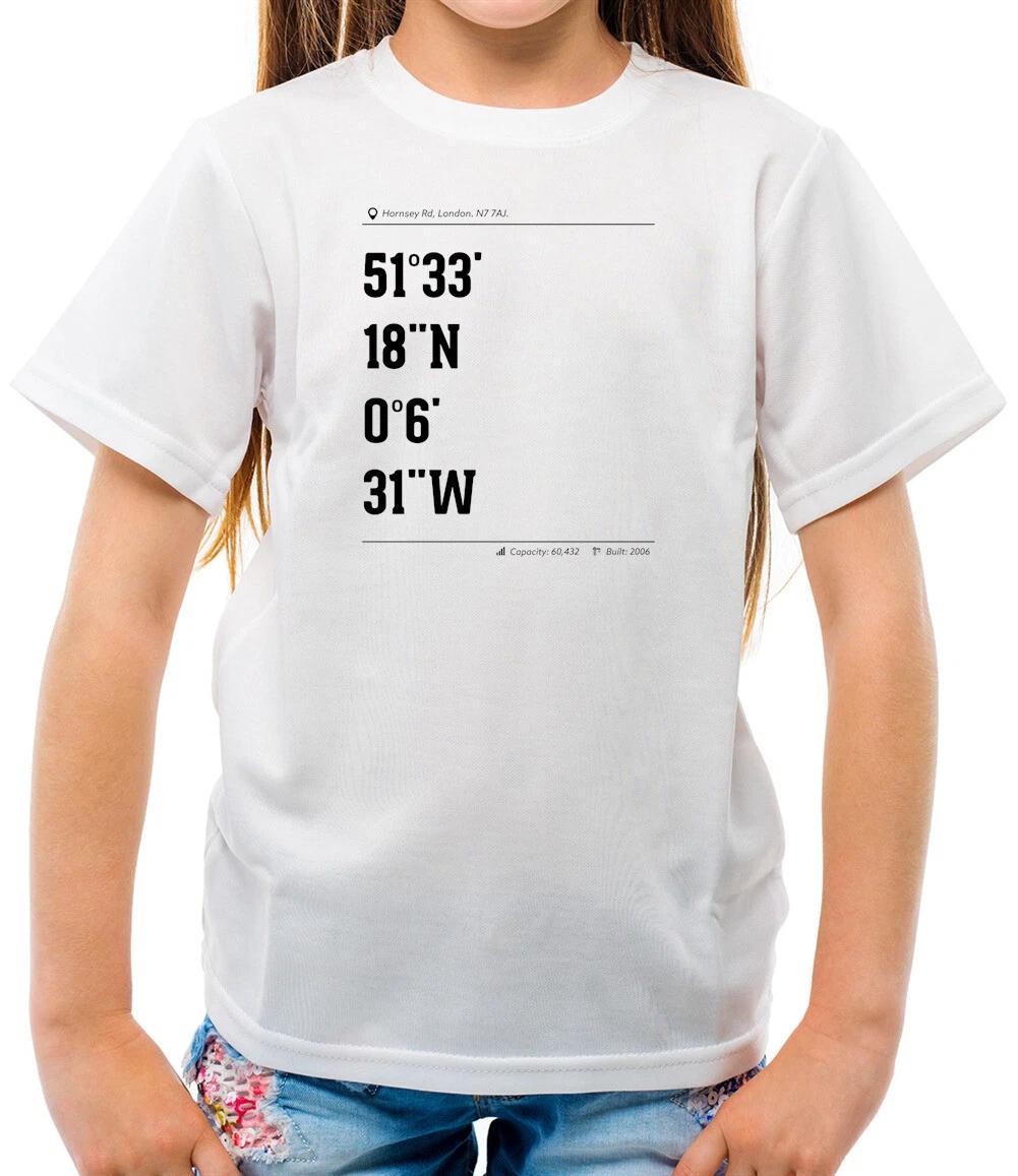 Stadium Coordinates Gunners - Kids T-Shirt - Football Team Fan Merch 160