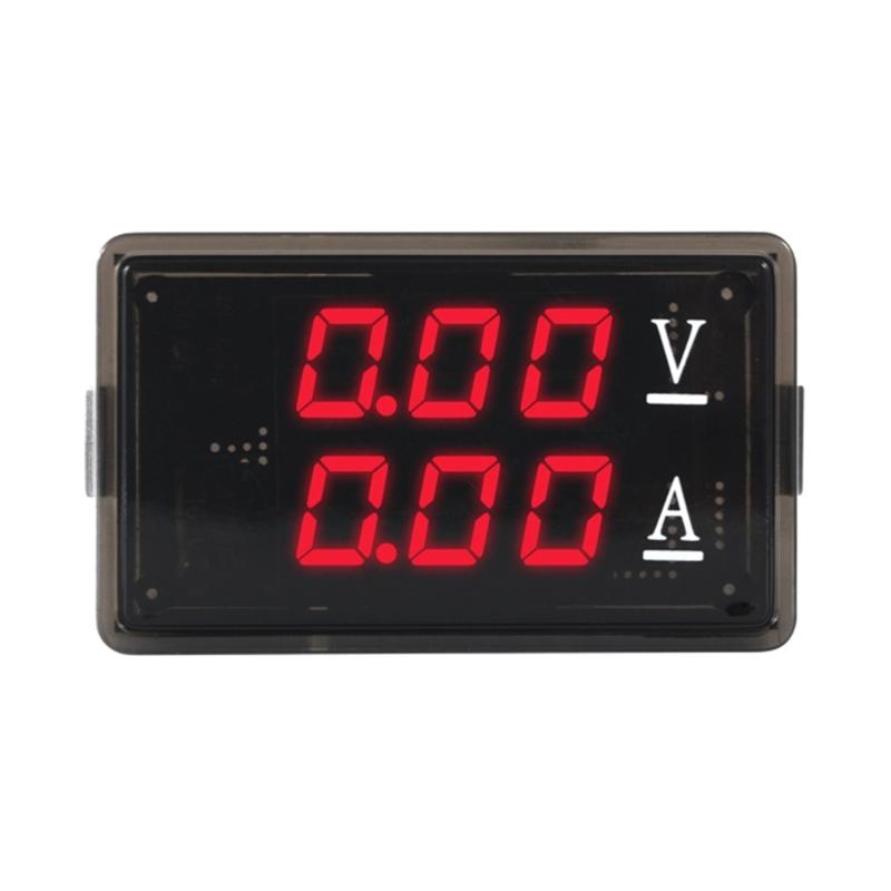 DC0-100V 10A Multimeter Current Tester 0.28" LED Display Voltmeter Ammeter Digital Current Meter Panel
