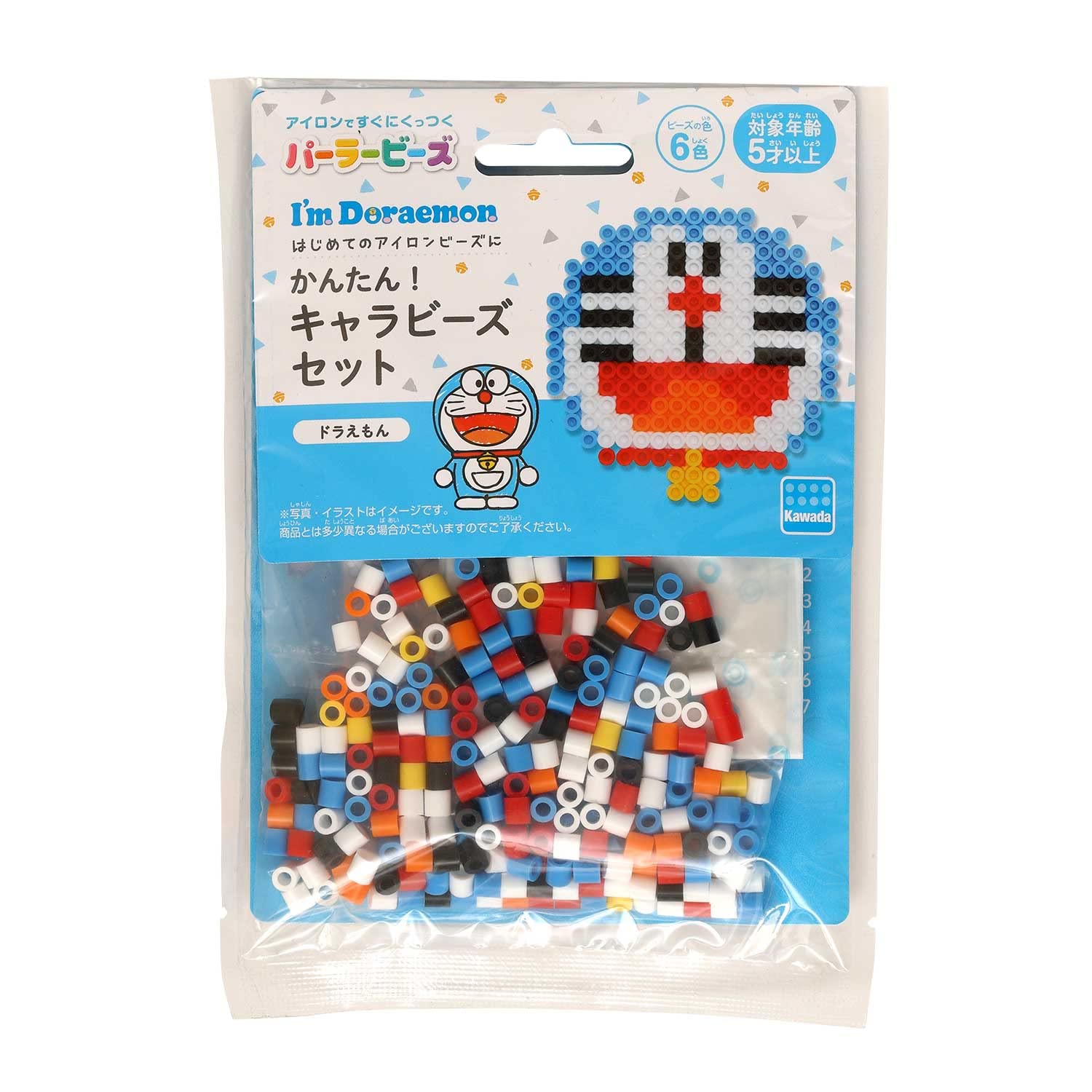 

Набор бусин Perler Beads с персонажами Дораэмон — легко! 80-53513