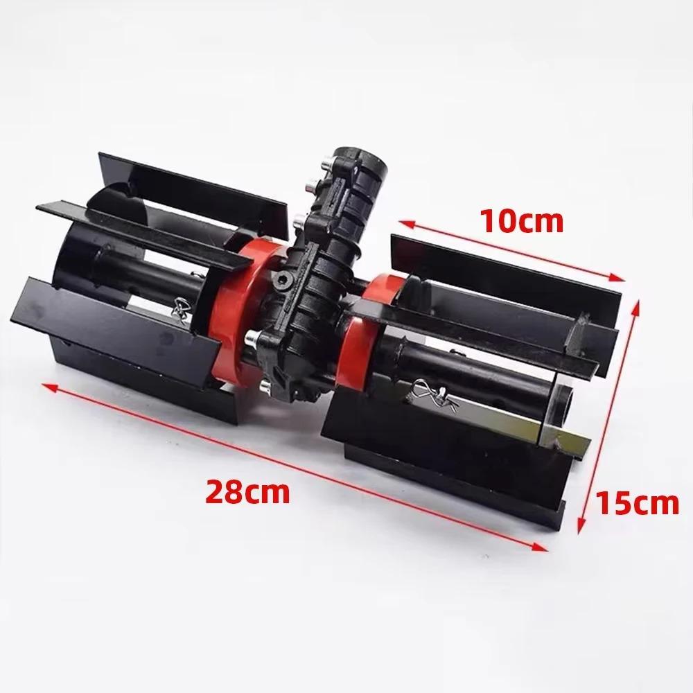 Mower Wheel,26mm 28mm Universal Weeder Wheel Deep Tillage Wheel Mower Accessories Straight Blade Slash Blade Loosening Wheel.