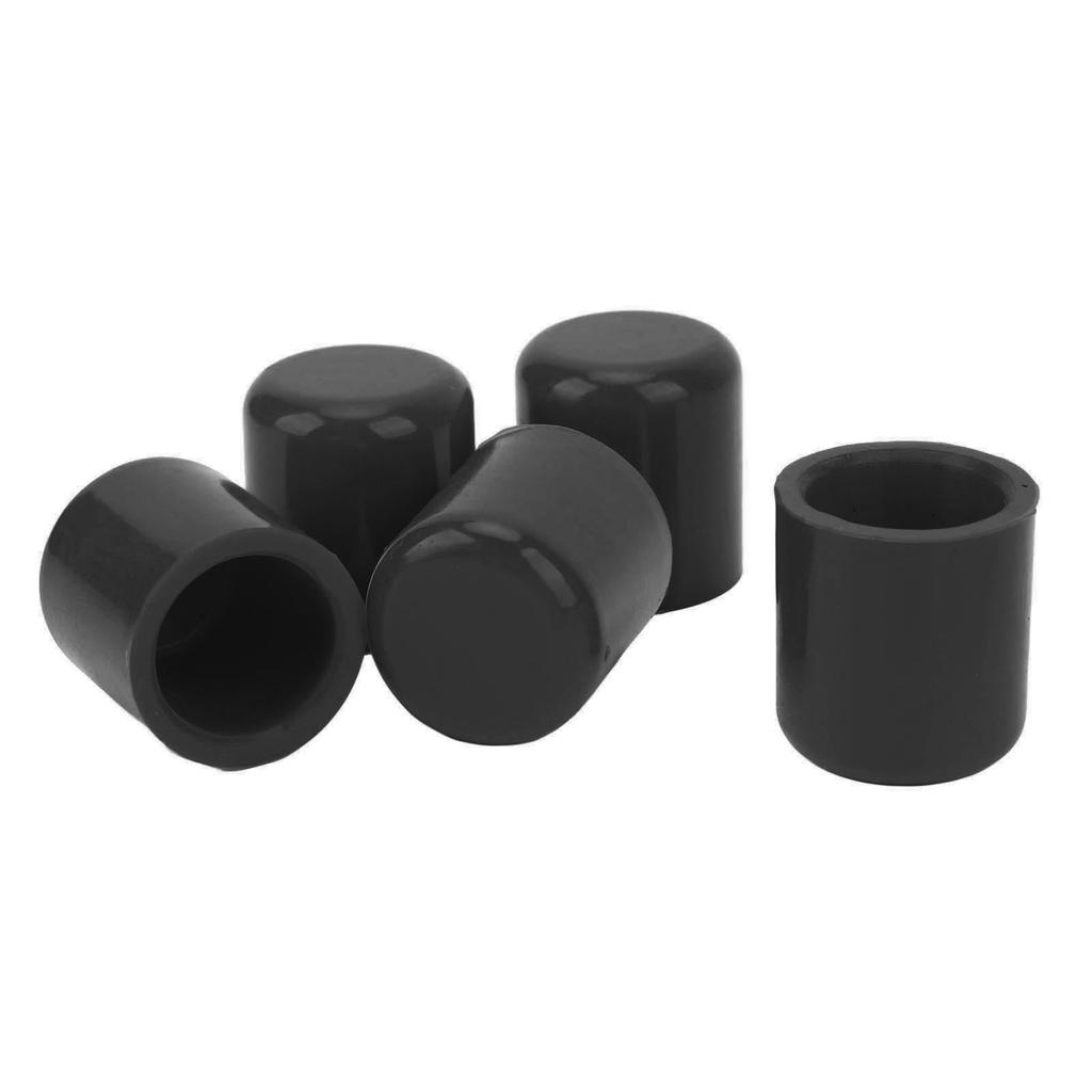 5 Pcs Intake Vacuum Hose Silicone Tube End Plug Cover Lanking Cap 25mm Inner Diameter Universal Fit for Car