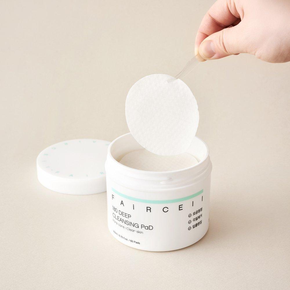 Faircell 180 deep cleansing pad (vegan certified eco-friendly fabric) / large capacity / 200L / 60 sheets