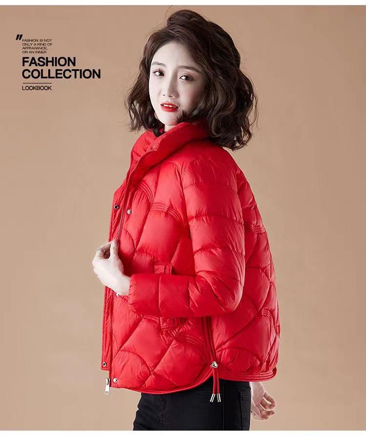 Women's Petite Loose-Fit Short Down Cotton Jacket - Autumn/Winter 2026