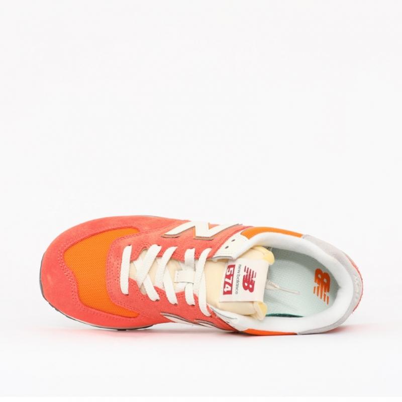 New Balance Galleria New Balance New Val 574 Orange Public Sneakers U574rcb