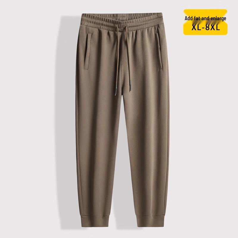 Men's Plus Size Thick Loose Elastic Waist Pants