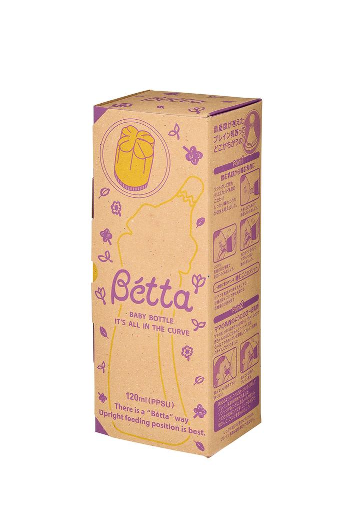 Betta Doctor Betta Baby Bottle Brain PPSU Flower SF4-120ml