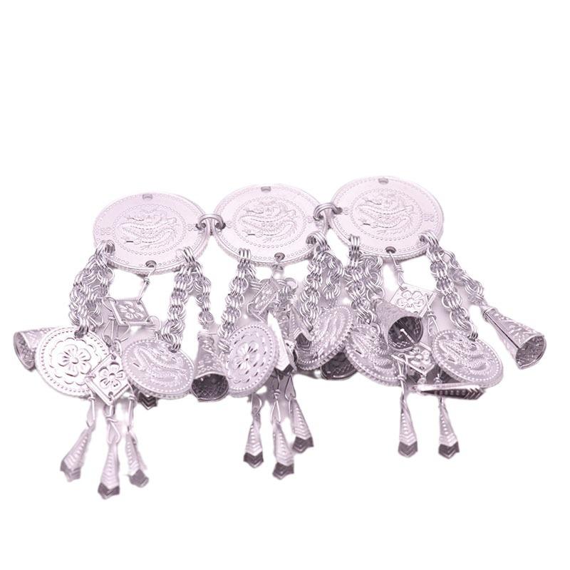Miao Ethnic Style Silver Tassel Jewelry DIY Pendant Accessories