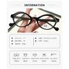 New Multi-colored Anti-blue Light Reading Glasses Women Personalized Ultra-lightweight HD Small Oval Frame Presbyopia Glasses