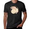 Golden and Brown Yarn Balls With Flower Wreath Tshirt Cute Clothes New Edition Mens Graphic Tshirts Pack