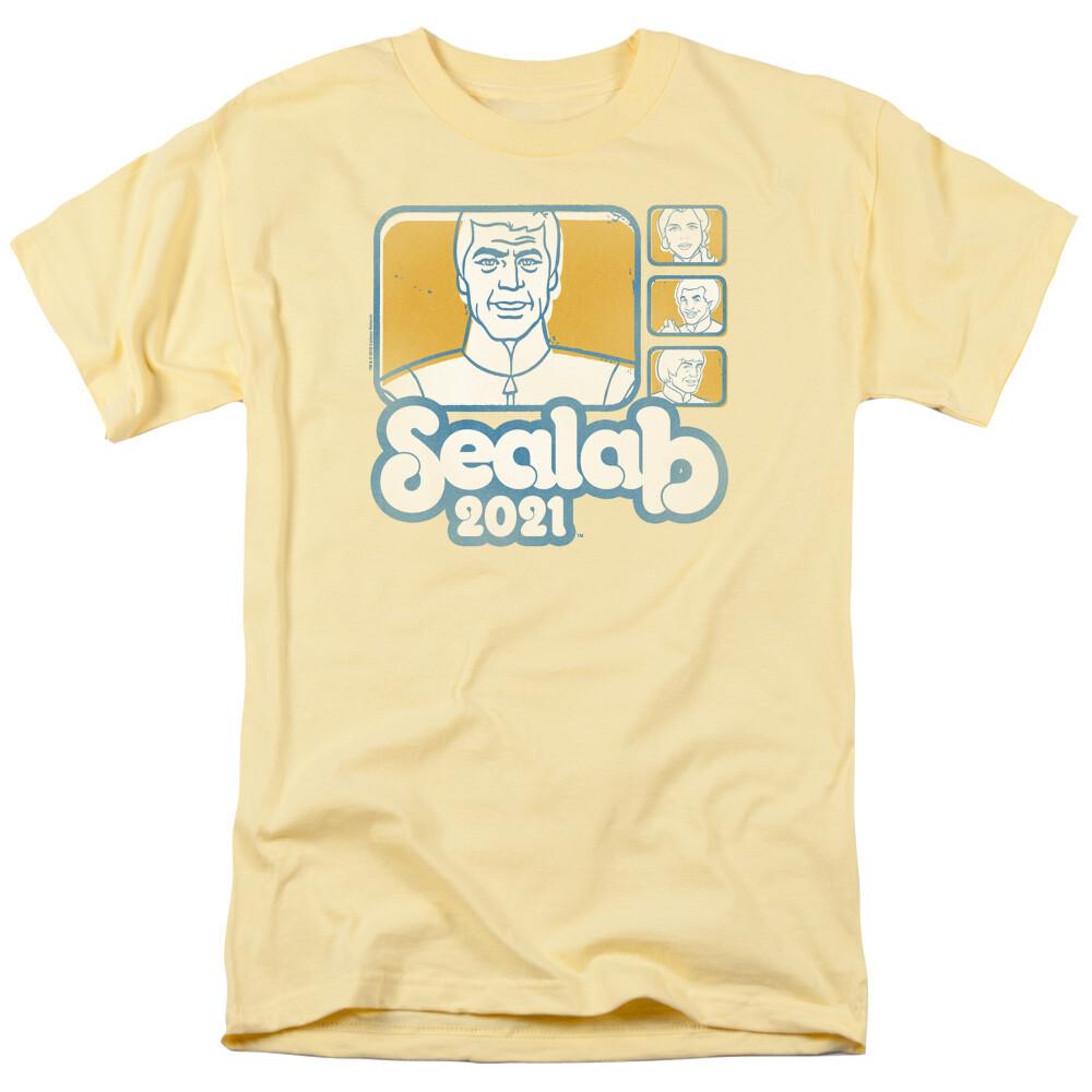Sealab 2021 Tiles Adult T-shirt XXL