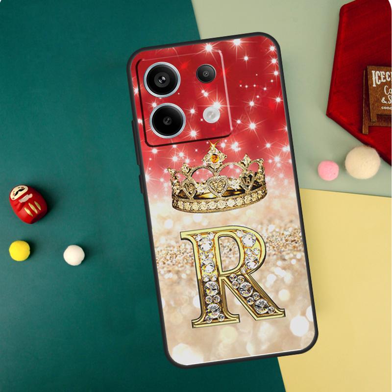 

Pink Diamonds Letter Case For Xiaomi Redmi Note 14 13 12 11 10 9 15 Pro Plus Redmi 15 14C 13C 10C 12C 15C Funda Redmi Note 12 Pro 5G
