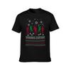 Season Eatings Ugly Christmas TShirt Casual Simple Design Short Sleeve Shirt