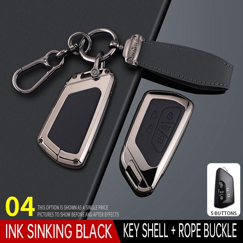 Compatible Key Case for Volkswagen Golf 8, ID.4, ID.3, Tiguan, Passat, Lingdu, Lanxun, and Touareg.