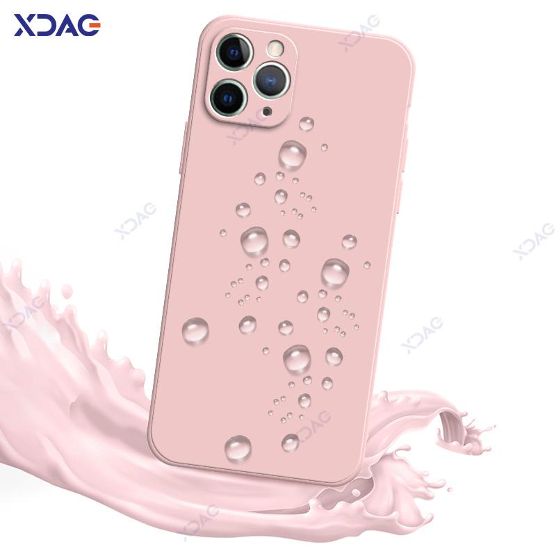 Cover carine per iPhone 11 Pro Max iPhone11 11Pro 11ProMax 360 Morbide Quadrate in Silicone Liquido Borse Armatura Scudo