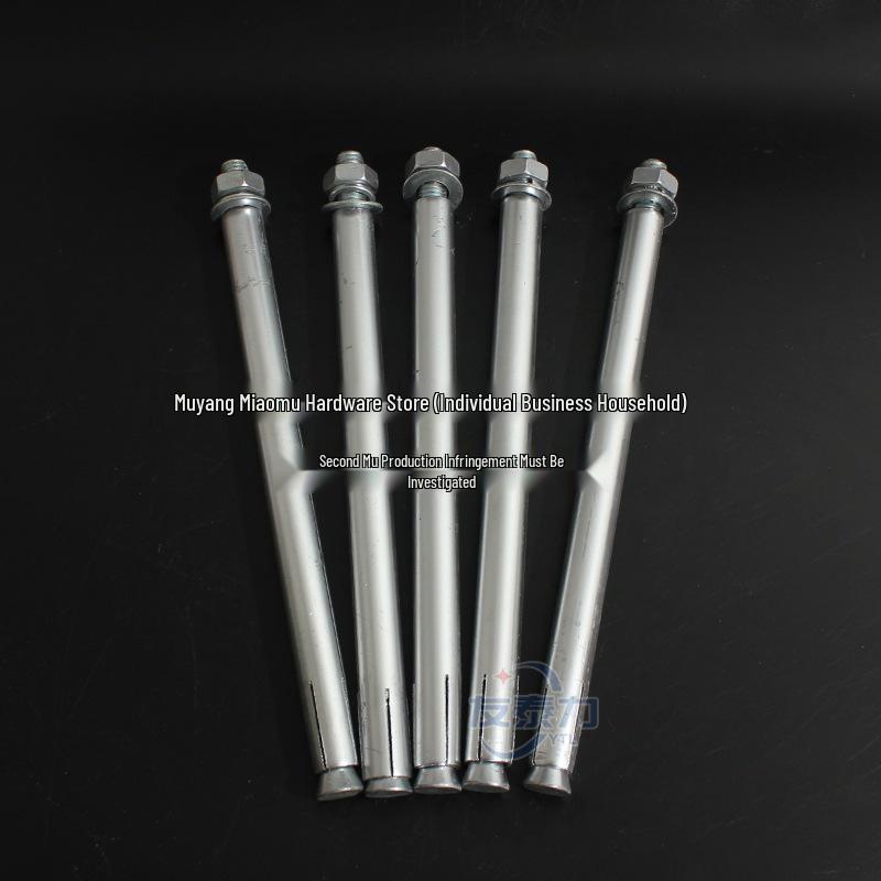 Extra Long Expansion Screws Set - Pull-Out Bolts M6/M8/M10/M12/M14/M16 in Various Sizes (200x250x300x400)