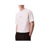 Calvin Klein Minimalist Comfortable Versatile Letter Logo Loose Short Sleeve T-Shirt Men tops 4RC249G-YAS