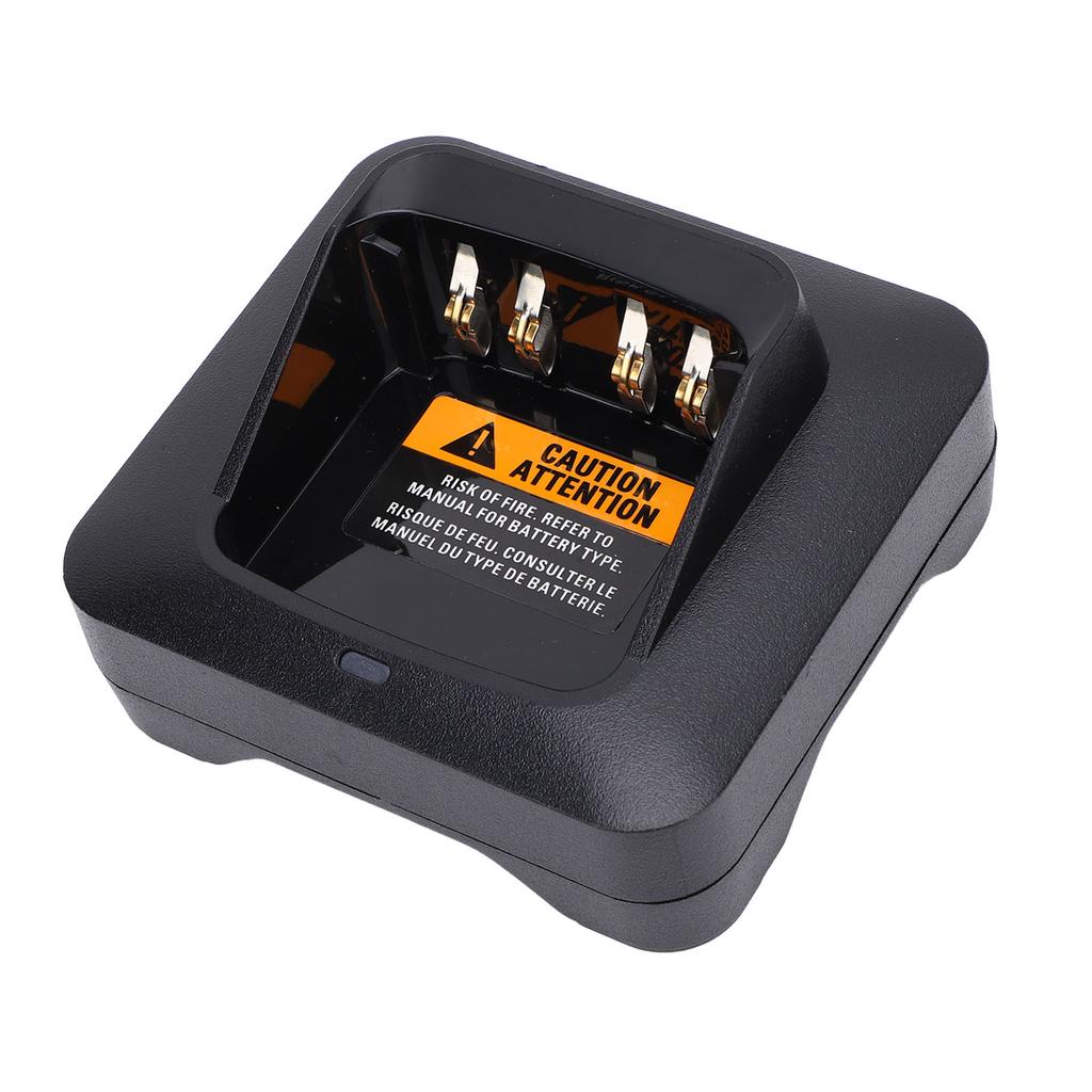 2 Sets Funkladegerät LED-Anzeige Überladeschutz Funk-Schnellladegerät für APX1000 APX3000