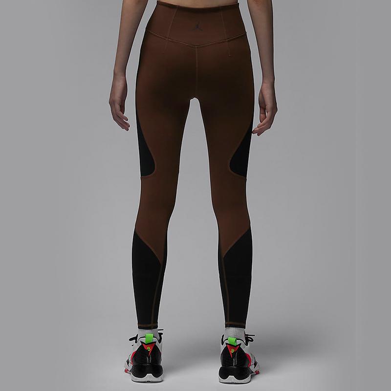Jordan Sport Tech Contrast Elastic Casual Quick-Drying Sports Pants Women Bottoms Surprise-Cocoa FB4648-259