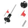 Wheel Marking Gauge Kit Wood Scribe Tool Measuring Woodworking for