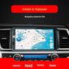 Toyota Highlander & Prado Navigation Screen Tempered Film - HD Car Interior Protection