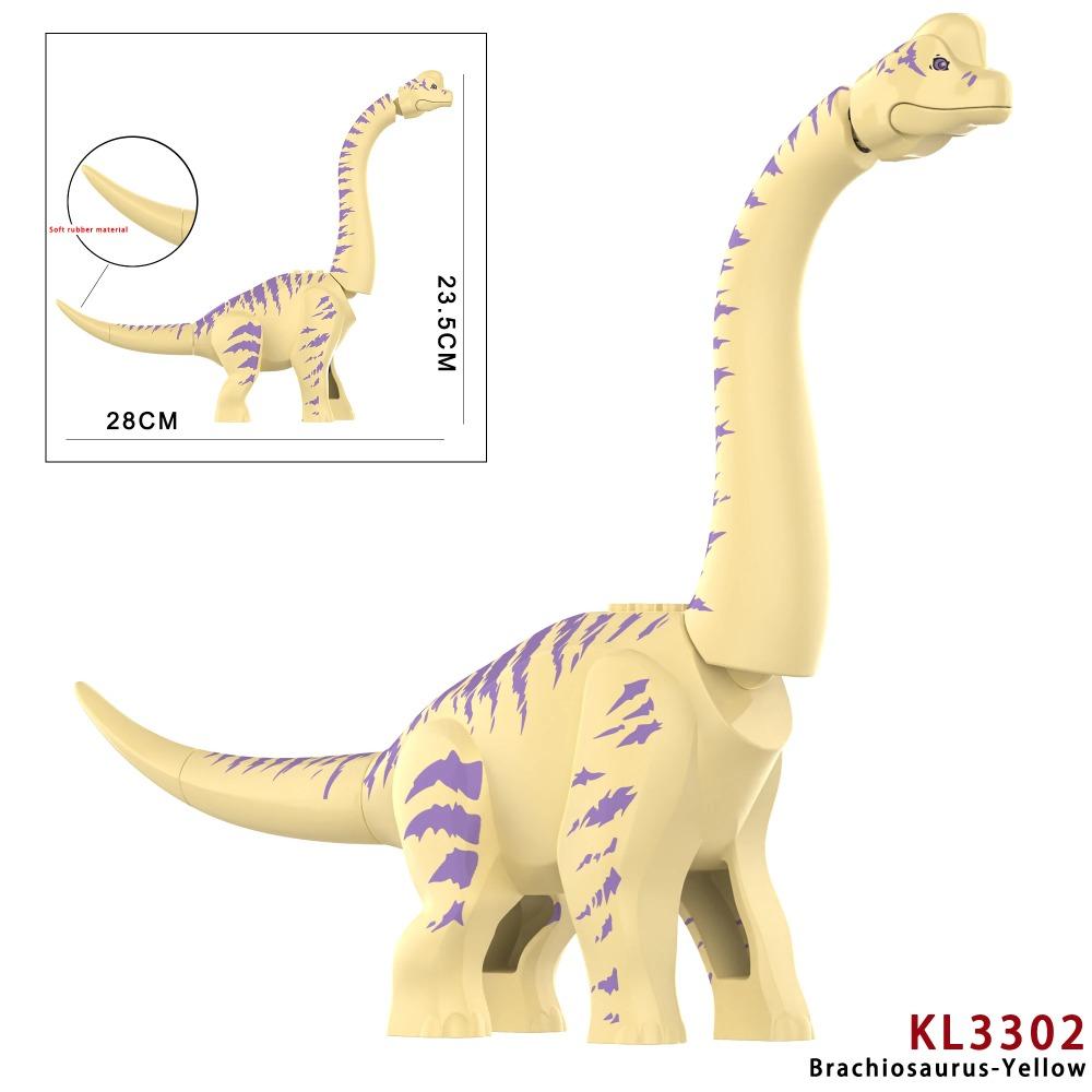 MOC Jurassic Dino Brachiosaurus World Building Kits Bolcks Bricks Dinosaurs Dinosauios Park figures Toys for kids gifts