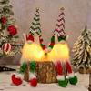 New Christmas Elf with Lights - Glowing Faceless Rudolph Doll Decoration