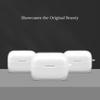 Crystal Clear Case for Anker Soundcore AeroClip Wireless Earbuds Shockproof Soft TPU Slim Protective Cover with Lanyard