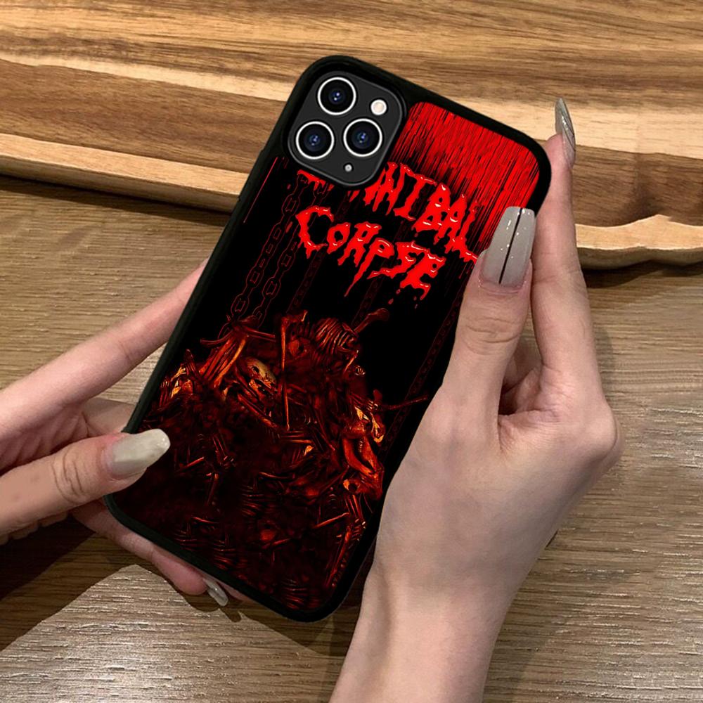 C-Cannibal C-Corpse Album Phone Case Silicone PC+TPU For For IPhone 11 12 13 14 15 16 Plus Pro Max Cover