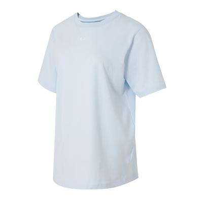 Breathable Comfortable Casual Short Sleeve T-Shirt Women Tops Blue FD4150-423