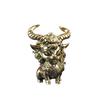 Mini Messing Chinesische Qilin Figuren Mit Exquisiten Geschnitzten Details Perfekt Für Home Office Schreibtisch Dekoration Sammlung Geschenk