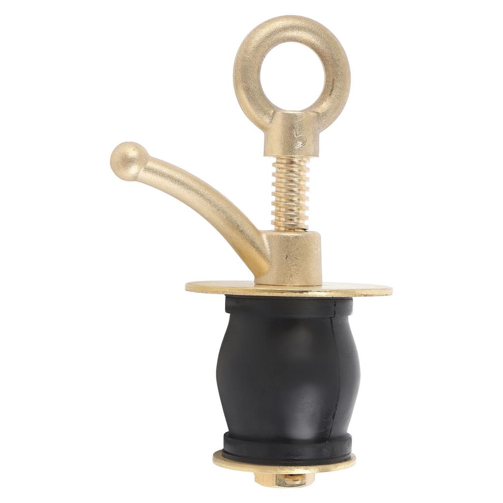 Boat Deck Brass Plug IMPA232481 Compact Multifunctional Marine Rubber Drain Plug for Drain Hole Sewage Pipes