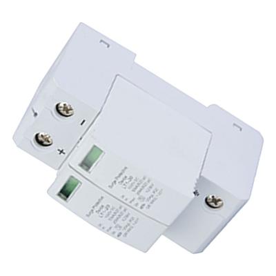Overvoltage Protection 2P Lightning Protector 1000V 20KA DC Photovoltaic Protector Low Voltage Arrester Low Voltage Networks