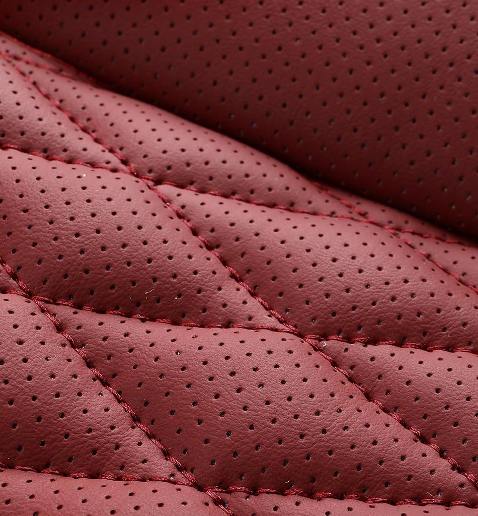 All-Season Breathable Napa Leather Car Seat Cover - Full Surround Cushion