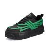 Plus Size Brand Men's Fashion Sneakers Thick Platform Lightweight Breathable Men Shoes Casual Chunky Trainers Male Footwear