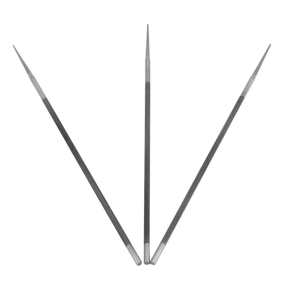 3Pcs set 3 16" 4.8mm, Steel ening 3pcs 3 16 "4.8mm Round Bring garden carpenter Chainsaw Files ener for Woodwork