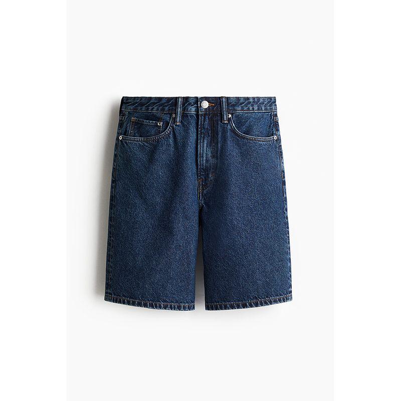

HM Men s Jeans 2025 Autumn New Straight Loose American Casual Version Denim Shorts 1276493