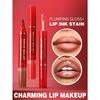 2-In-1 Watercolor Lip Gloss, Moisturizing, Mirror-Like Finish, Long-Lasting Color, Creates Natural Lip Tone, Suitable For Back To School, Beginners
