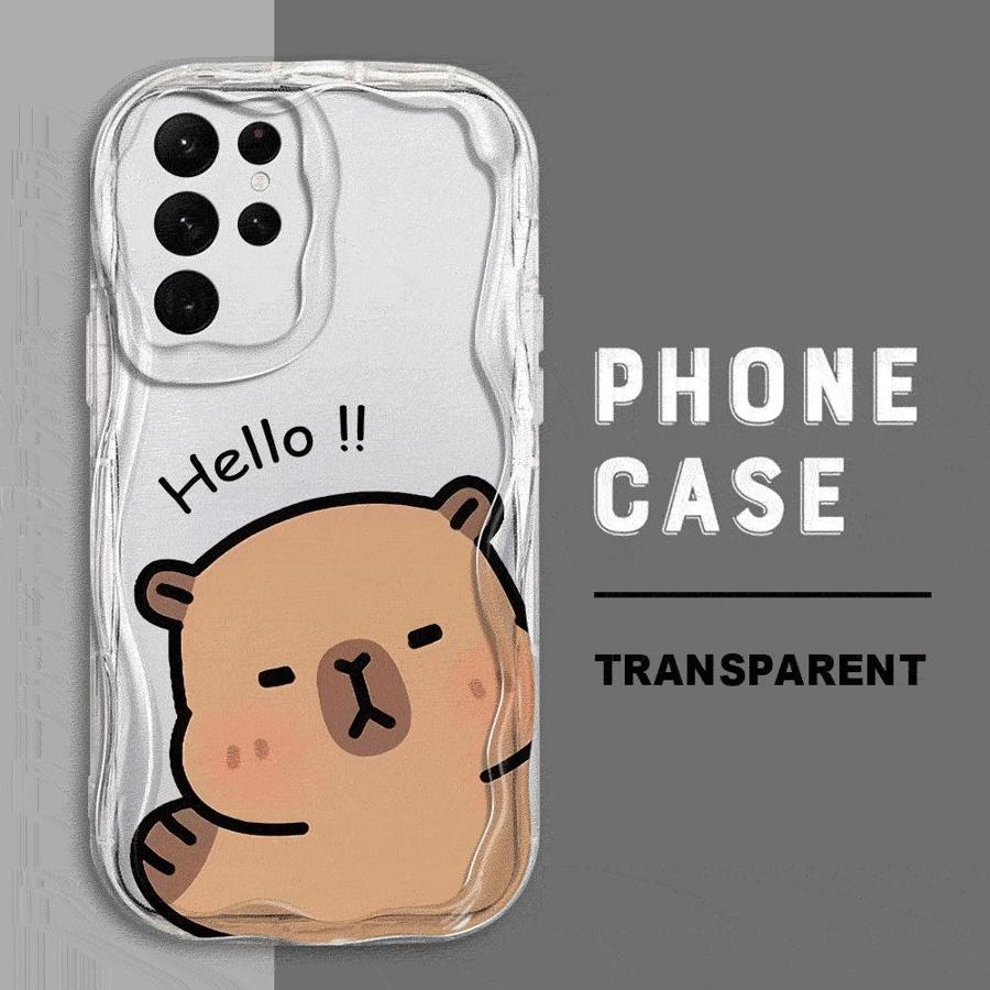 Capybara Phone Case for Samsung for Galaxy S25 S24 S23 Ultra S20 FE S24 S22 S20 Plus S23 S20 Ultra S21 FE Cover