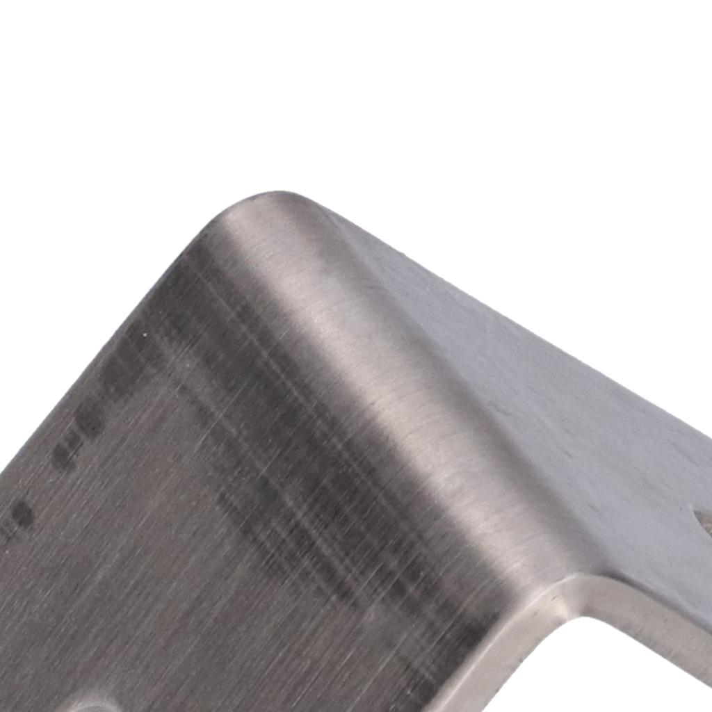 50x50mm Corner Brace, Stainless Steel Right Angle Bracket for Shelf Support with Strong Fixing and Load Bearing Capacity, for Furniture Closet Cabinet