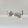 Cute Car Center Console Decoration Ornaments Kitten Action Figure Auto Dashboard Rearview Mirror Edge Decoration Car Accessories