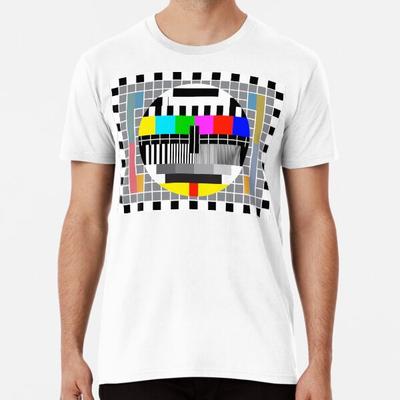 T-shirt PAL test card dalla S alla 5XL Made in AU/USA