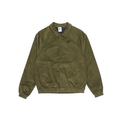 Jaqueta Casual de Veludo Cotelê com Logo em Camadas para Homens Jaquetas Verde DO2323-326