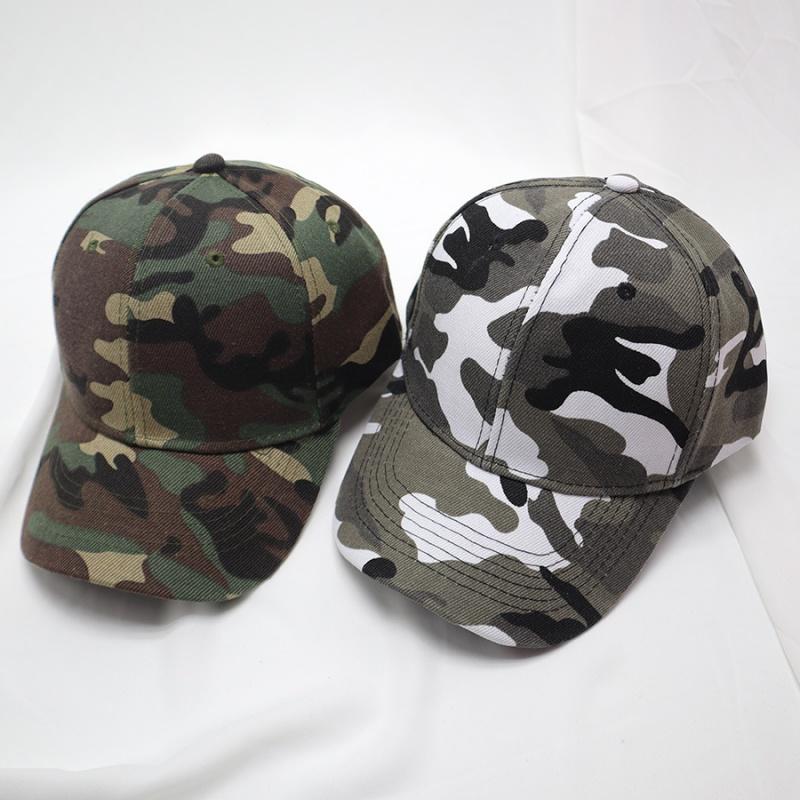 Camouflage Printed Army Green Fishing Hat Anti-Uv Golf Baseball Cap Sunhat Outdoor Jungle Hiking Cap Sports Sun Protection UV Blocking Hat Visors