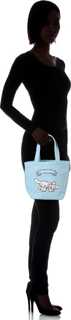 Sanrio Sagara Mini Tote Bag Sky Blue Women's (CNM-TTBM08), Cinnamoroll,