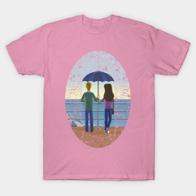 T Shirt Women The Promenade Surreal Vintage Harajuku Print Kawaii Tshirt Summer Short Sleeve Female T-Shirt Top Tee