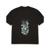 Weißes T-Shirt Schlange Diamant Geld Print Lässiges Streetwear Oberteil für Männer und Frauen