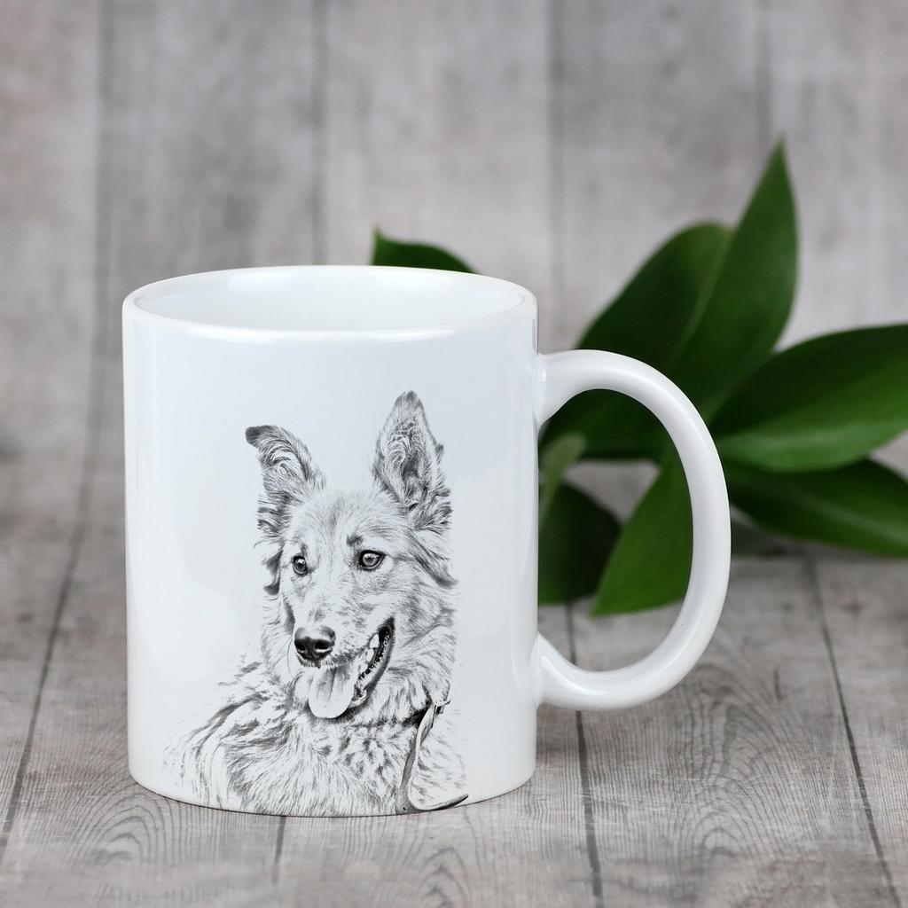 Basque Shepherd Dog, Basque Sheepdog - cup with a dog, personalized cup with a print, a classic gift for everyone from the Art-Dog brand