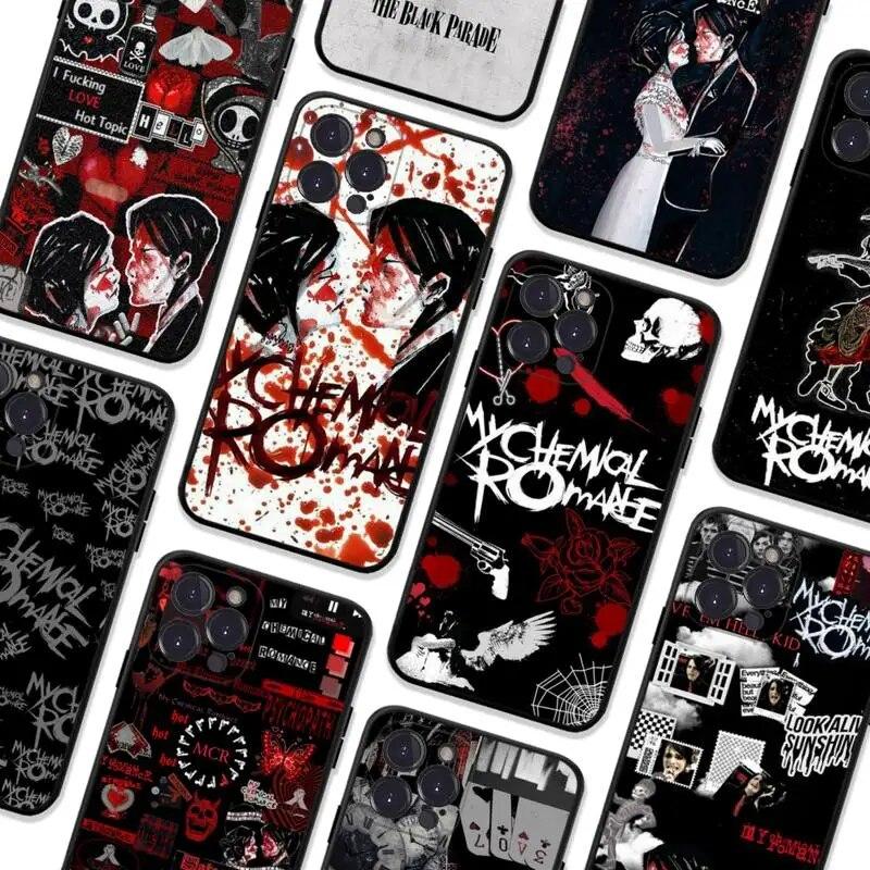

Чехол для телефона My Chemical Romance для iPhone 14, 11, 12, 13 Mini Pro XS Max, чехол 6, 7, 8 Plus X XR SE 2020, Funda Shell