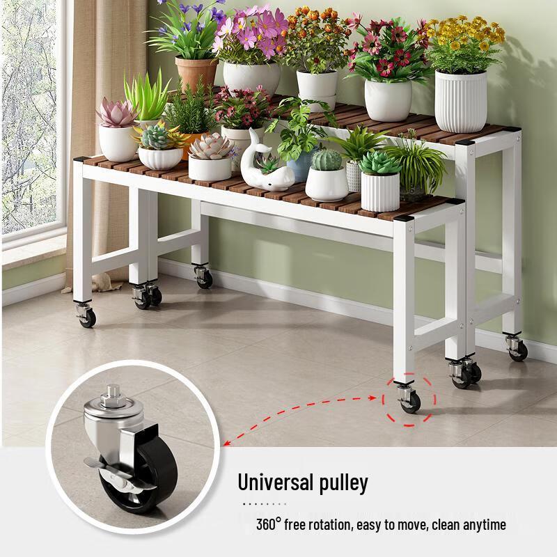Movable Balcony Flower Stand