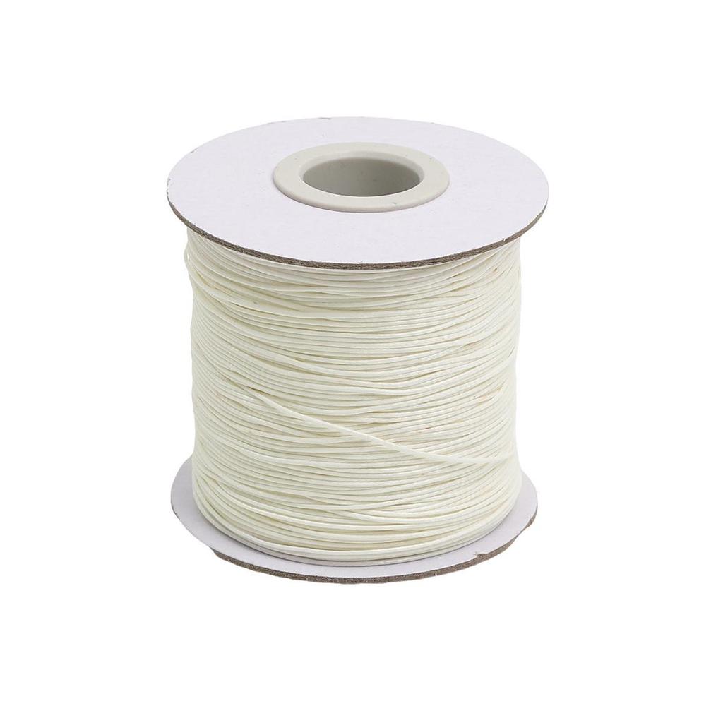 0.5mm Waxed Faux Leather Cord for DIY Jewelry Necklace and Bracelet Making